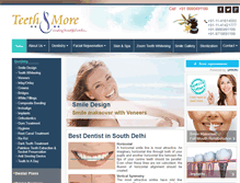 Tablet Screenshot of delhidentistspa.com